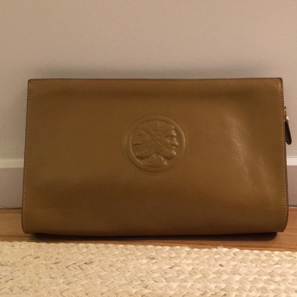 Vintage One-of-a-kind Fendi Leather Clutch